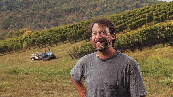 Jeff White, owner and winemaker at Glen Manor Vineyards